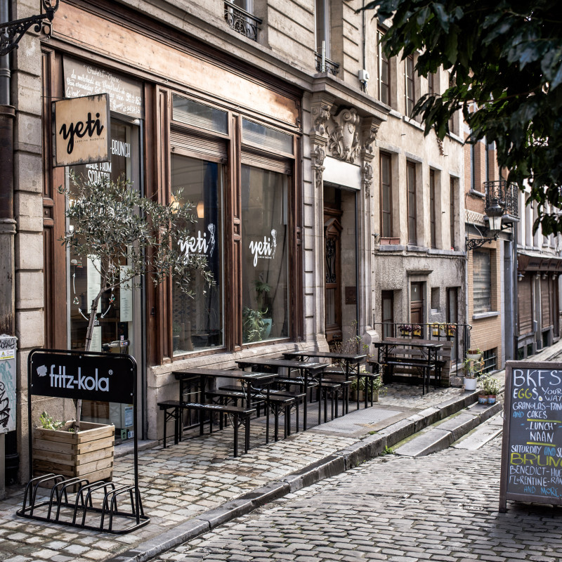 Das Café Yeti in Brüssel.