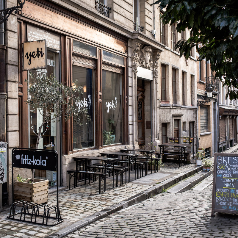 Das Café Yeti in Brüssel.