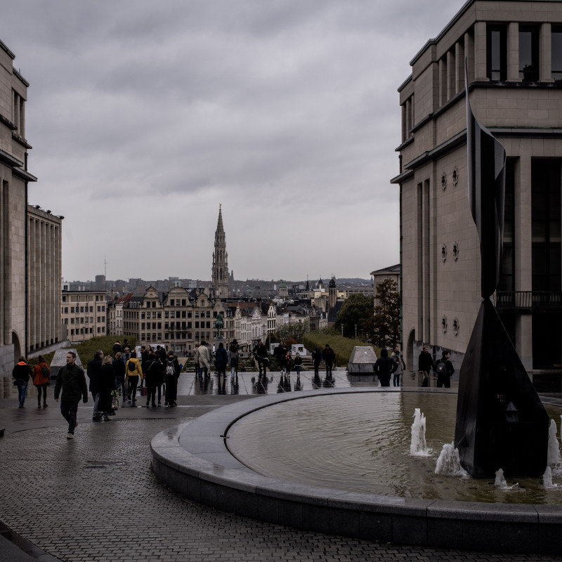 Aussicht über Brüssel