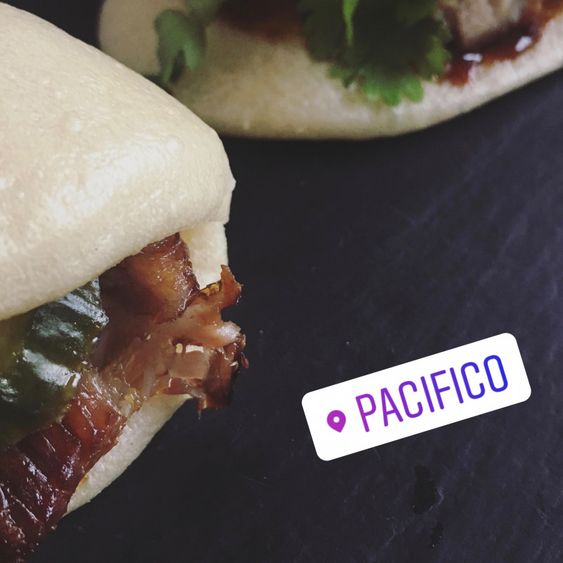 Leckere Tacos im Pacifico.