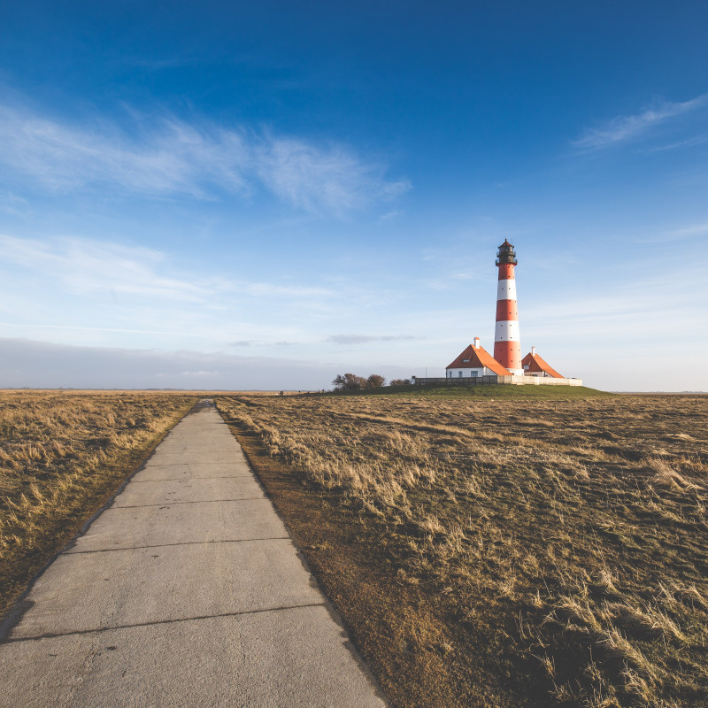 Der Leuchtturm von Westerhever