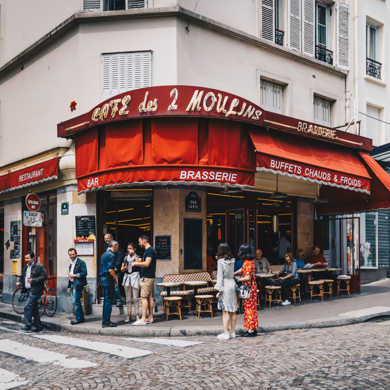 Das Café aus "Amélie".