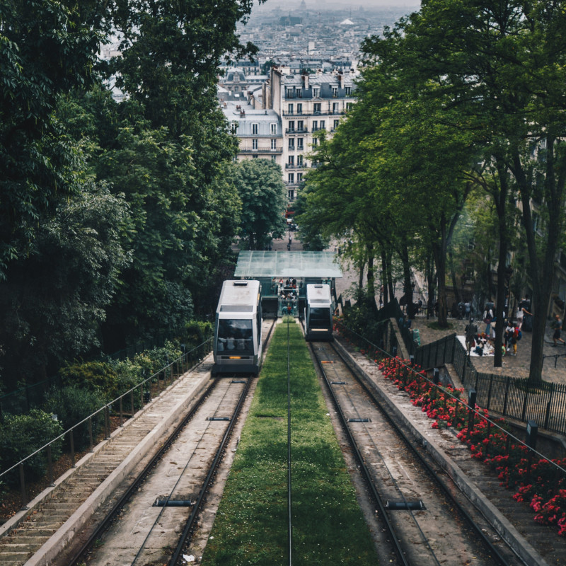 Seilbahn von Montmartre.