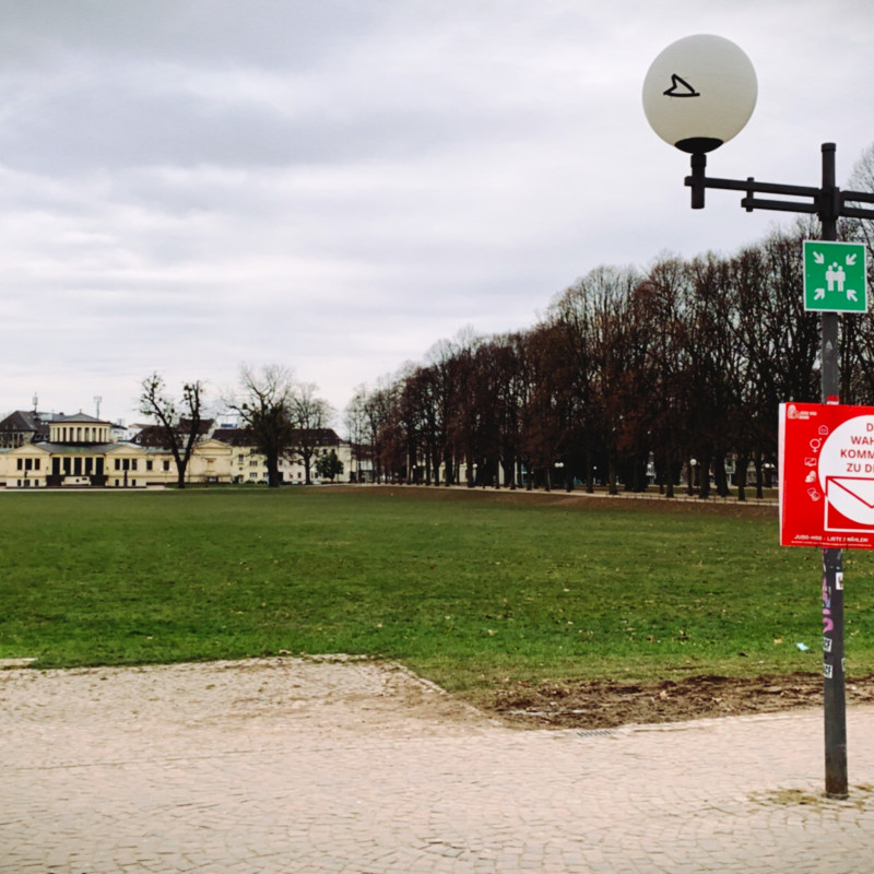 Der Hofgarten in Bonn.